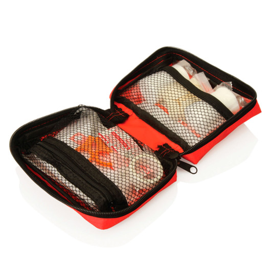 Carry Pouch 30PC First Aid Kits Open